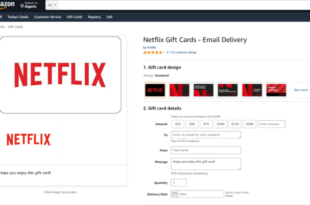 netflix gift code