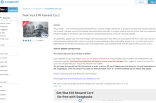 virtual Visa card