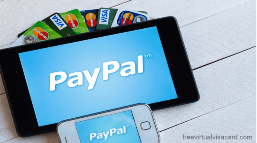 free Visa Card from Paypal